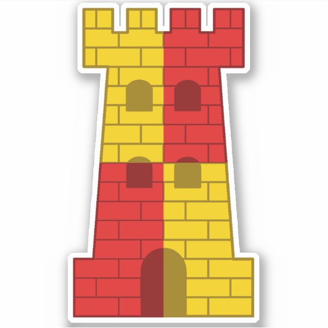 Pegatina de Vinyl de SCA Rokkehealdan (Anverso)