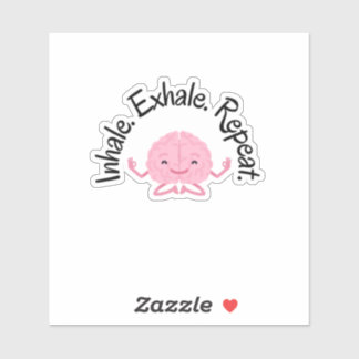 Pegatina de Vinyl para Respiración del Cerebro