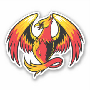 Pegatina de Vinyl Personalizado Phoenix