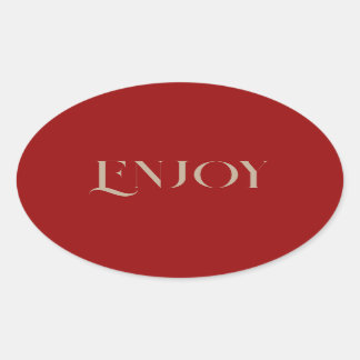 Pegatina de visualización de fondo rojo oscuro