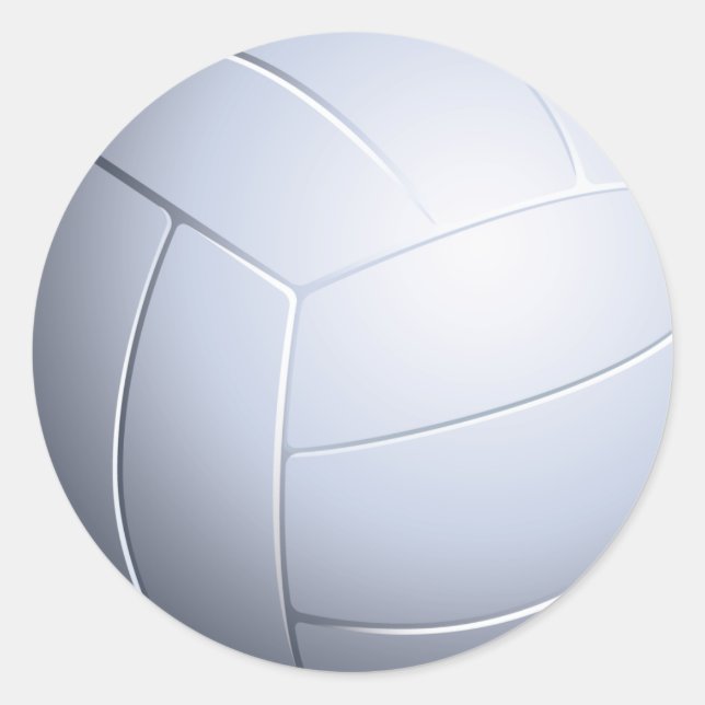 Pegatina de voleibol (Anverso)