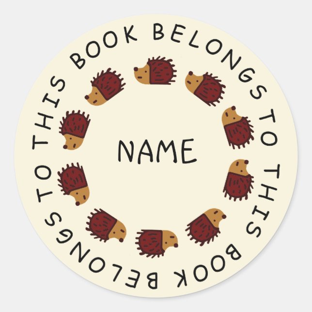 Pegatina De Volviendo A La Escuela (Anverso)