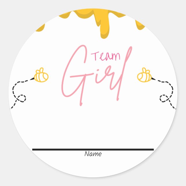 Pegatina de votación por género (Anverso)