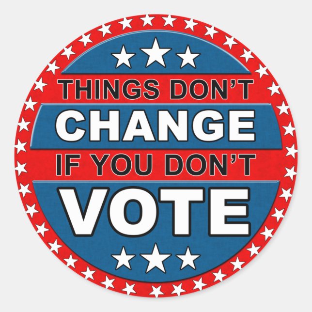 Pegatina de voto (Anverso)