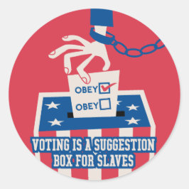 Pegatina de voto