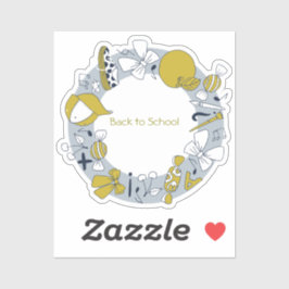 Pegatina De vuelta a la escuela con Darling Little Things S