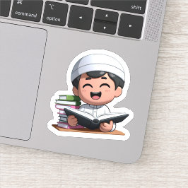 Pegatina De vuelta a la escuela, la motivación islámica par