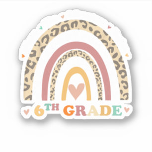 Pegatina De Vuelta Al Sexto Grado Donde Empieza La Aventura