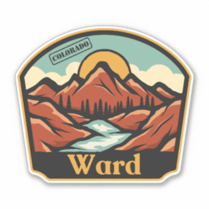 Pegatina de Ward, Colorado