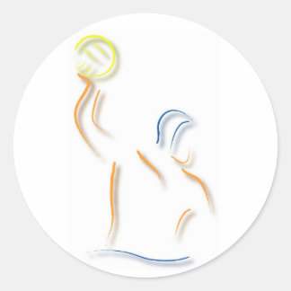 Pegatina de Waterpolo