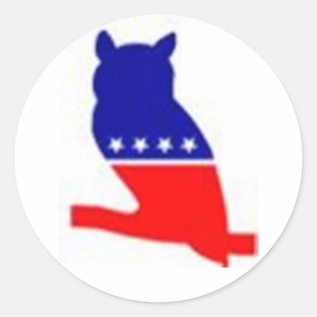 Pegatina de Whig (Anverso)