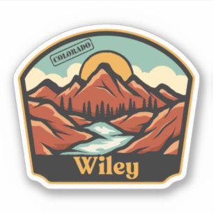 Pegatina de Wiley, Colorado