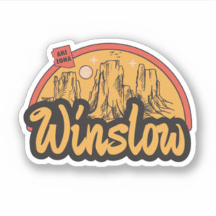 Pegatina de Winslow, Arizona