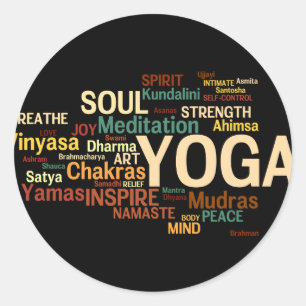 PEGATINA de YOGA