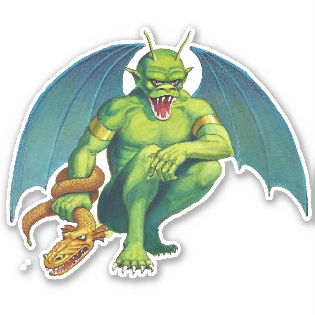 Pegatina de Zoltan Vinyl (Anverso)