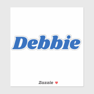 Pegatina Debbie