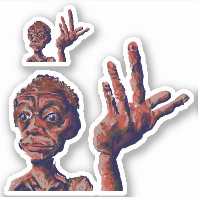 Pegatina debe esperar (Anverso)