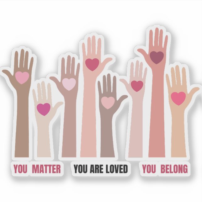 Pegatina Decal de confirmación de importancia (Anverso)