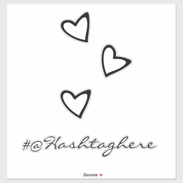 Pegatina Decal del coche del guión del nombre flotante de l (Hoja)