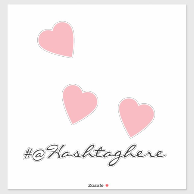 Pegatina Decal del coche del guión del nombre flotante de l (Hoja)