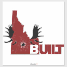 Pegatina Decal del vinílico del alce de carga