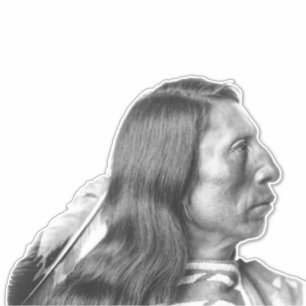 Pegatina DECAL NATIVO AMERICANO DE CORTE DE MUERTE