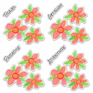 Pegatina Decales de equipaje