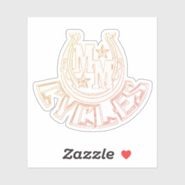 Pegatina Declación de ciclos de M&M