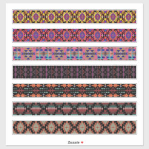 Pegatina Decoración de artesanías de estilo suroeste