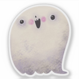 Pegatina Decoración de Halloween Cuidada Fantasma