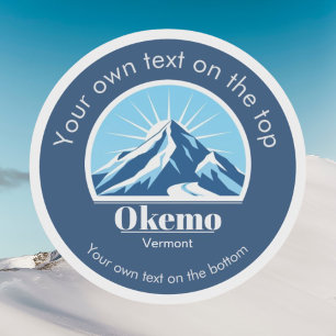 Pegatina Decoración de la estación de esquí Okemo Vermont