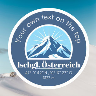 Pegatina Decoración de recuerdo de Ischgl Österreich