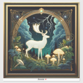 Pegatina deer spirit