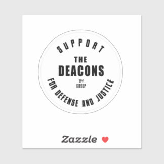 Pegatina Defensa de los pájaros | Los diáconos