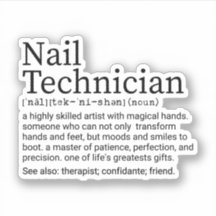 Definición Nail Tech, Regalos Nail Technician