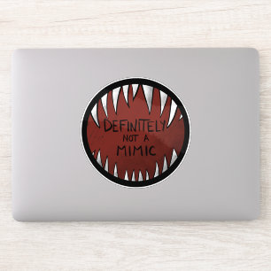 Pegatina Definitivamente NO es un regalo de juegos para D&D