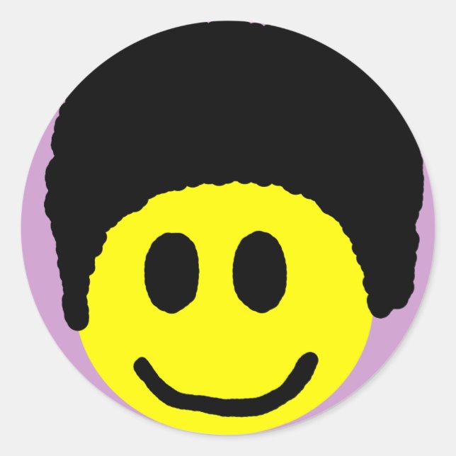 Pegatina del Afro (Anverso)