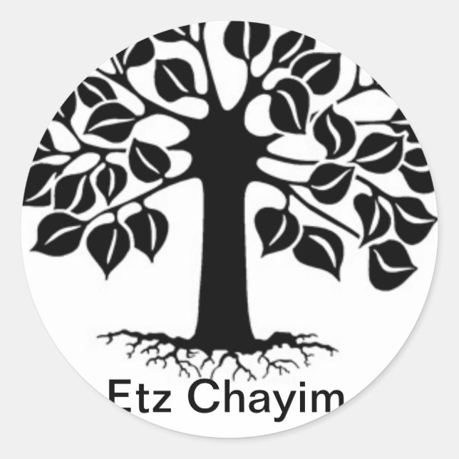 Pegatina del árbol de la vida (Anverso)