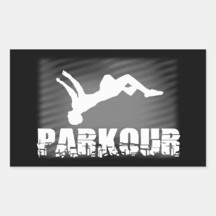 Pegatina del atleta de Parkour