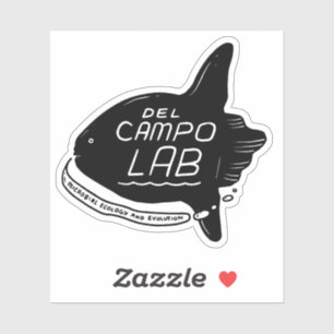 Pegatina del Campo Lab Conversando a Mola Sticker