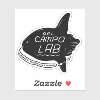 Pegatina del Campo Lab Conversando a Mola Sticker