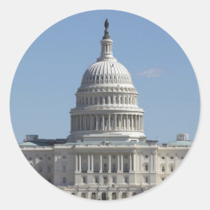 Pegatina del capitolio de los E.E.U.U.