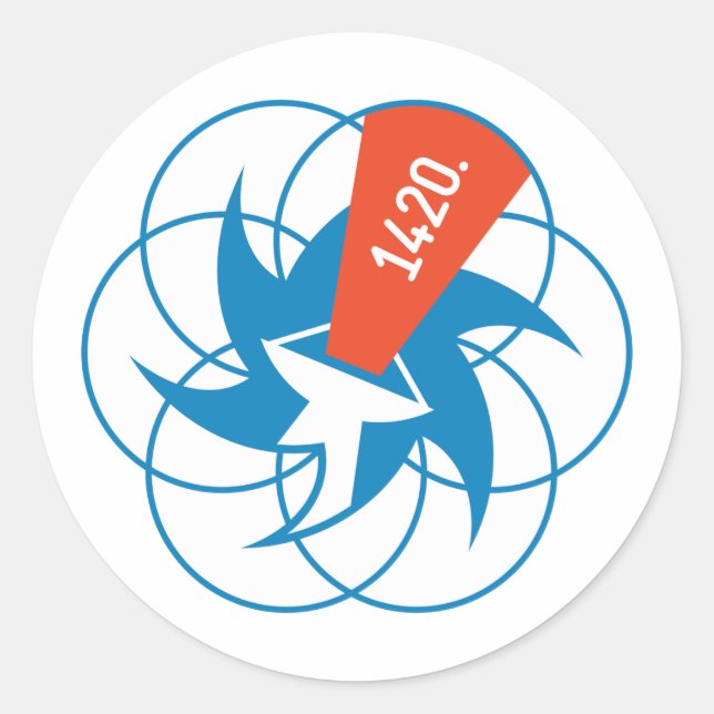 Pegatina del cártel de señal (Anverso)