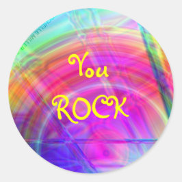 Pegatina del Círculo Psicodélico