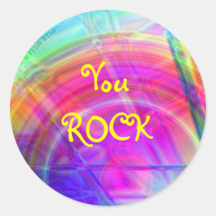 Pegatina del Círculo Psicodélico