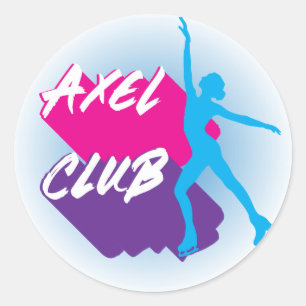 pegatina del "club Axel"