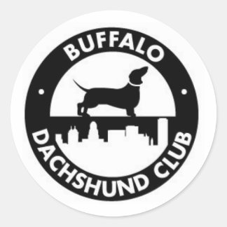 Pegatina del Club Buffalo Dachshund