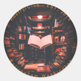 Pegatina del Club de Poesía