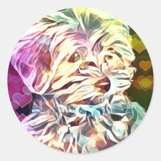 Pegatina del cobre del bebé de la tarjeta del día (Anverso)