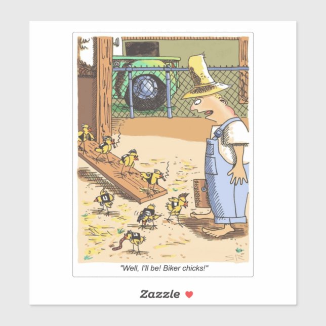 Pegatina del contorno de las chicas de ciclismo (Hoja)